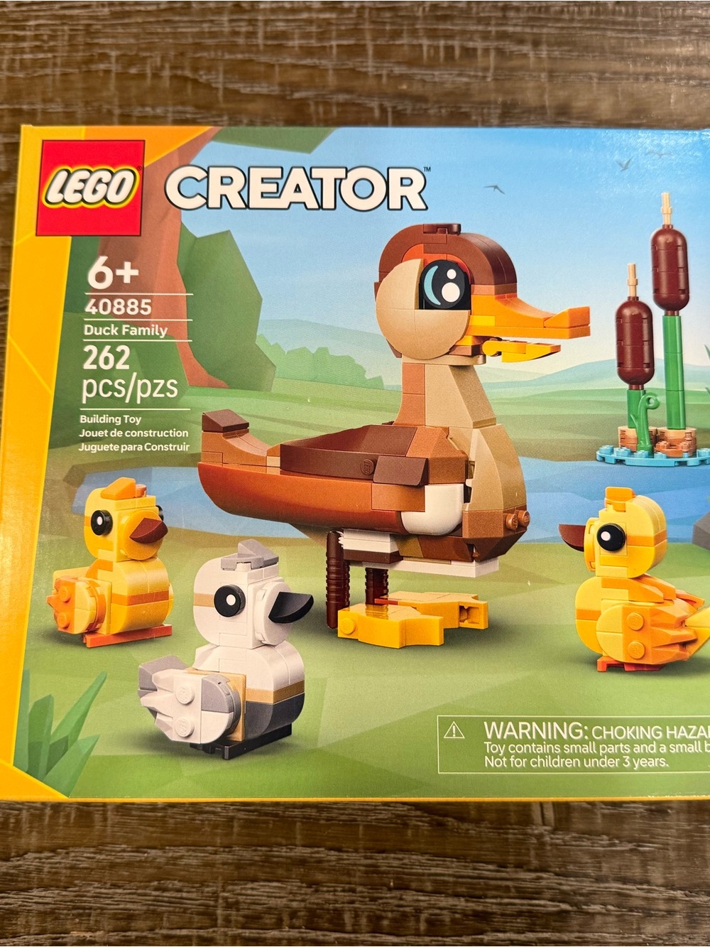 Lego Creator Brown and Yellow Duck Family Building Set
